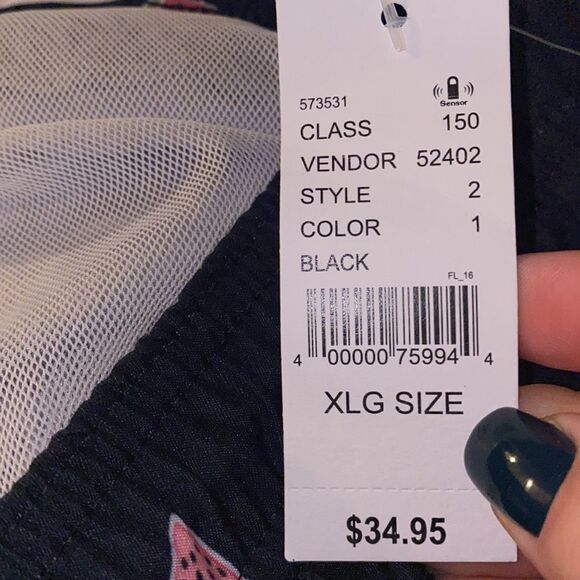 ✨HP✨PacSun Watermelon 17" Swim Trunks✨ - Picture 7 of 7